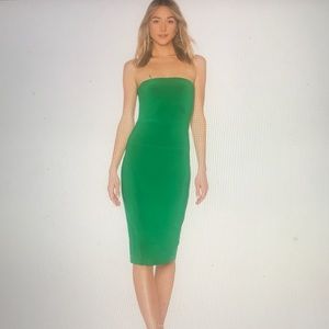 x REVOLVE Strapless Dress Norma Kamali NWT